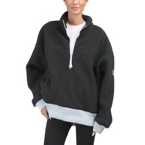 FP Movement by Free People Black and Gray Pullover